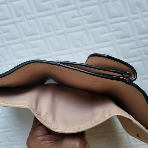 Chloe Small Alphabet Tri-Fold Wallet Textured Leather - Picture 8 of 12